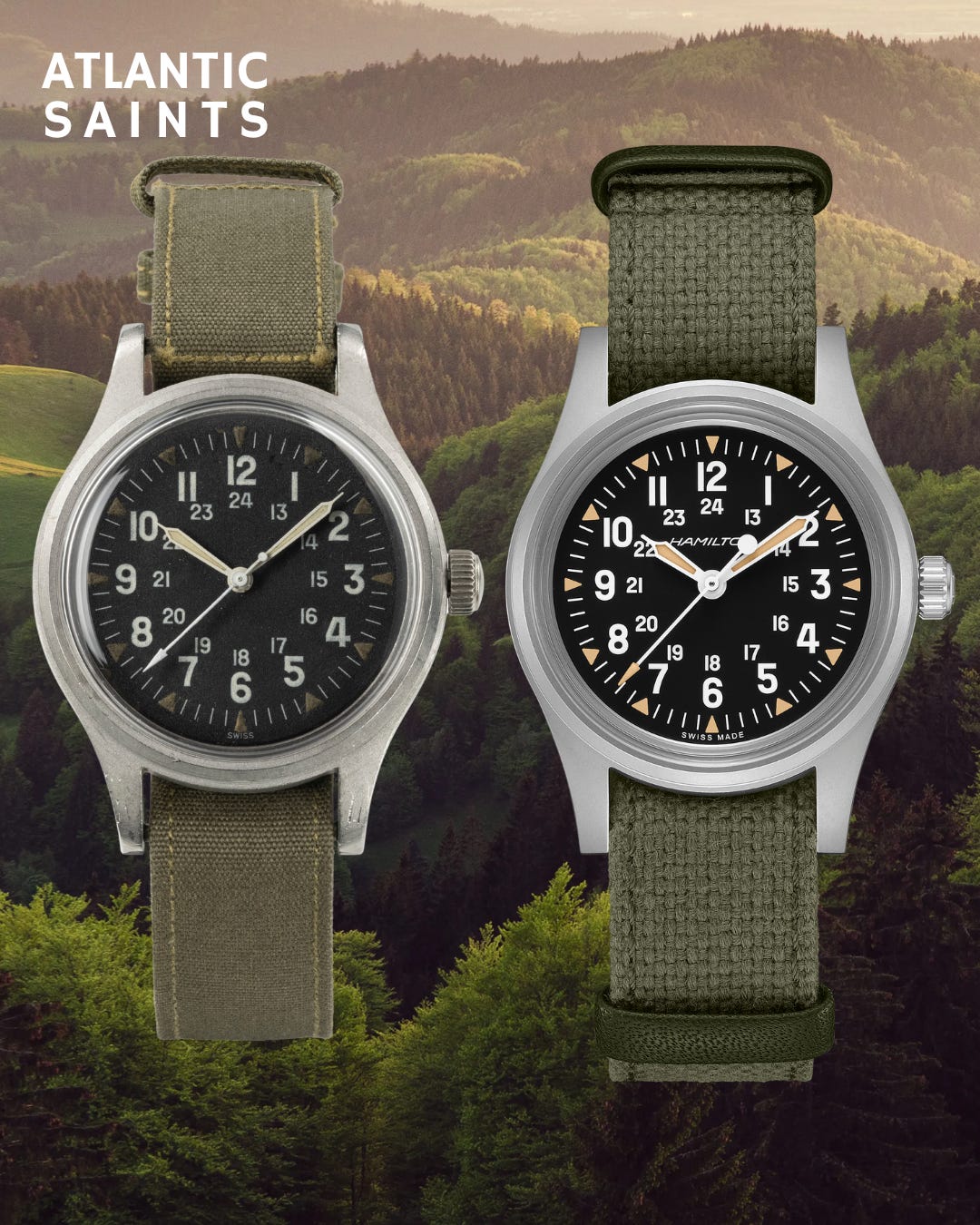 時計 HAMILTON 10th Anniversary SpecialEdition The Khaki Field Mechanical America's 250th Edition