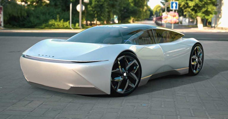 The Long-Awaited Apple Treat: iCar Render