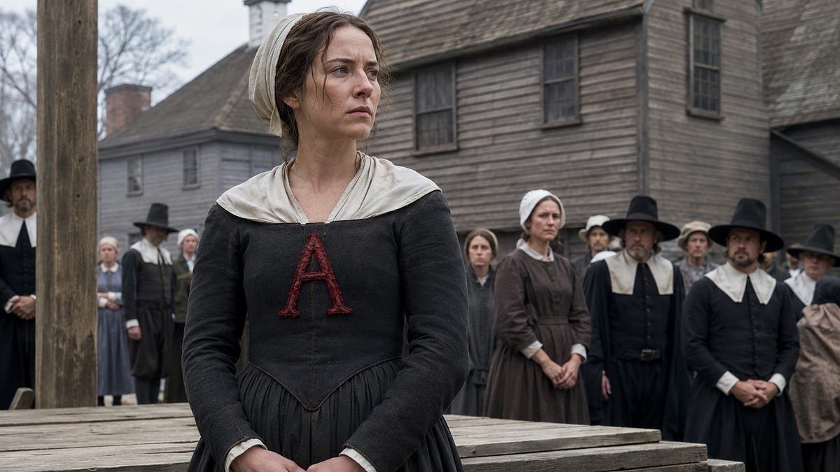 hester has embroidered what symbol onto her dress Hester Prynne | Classic Literature Wikia