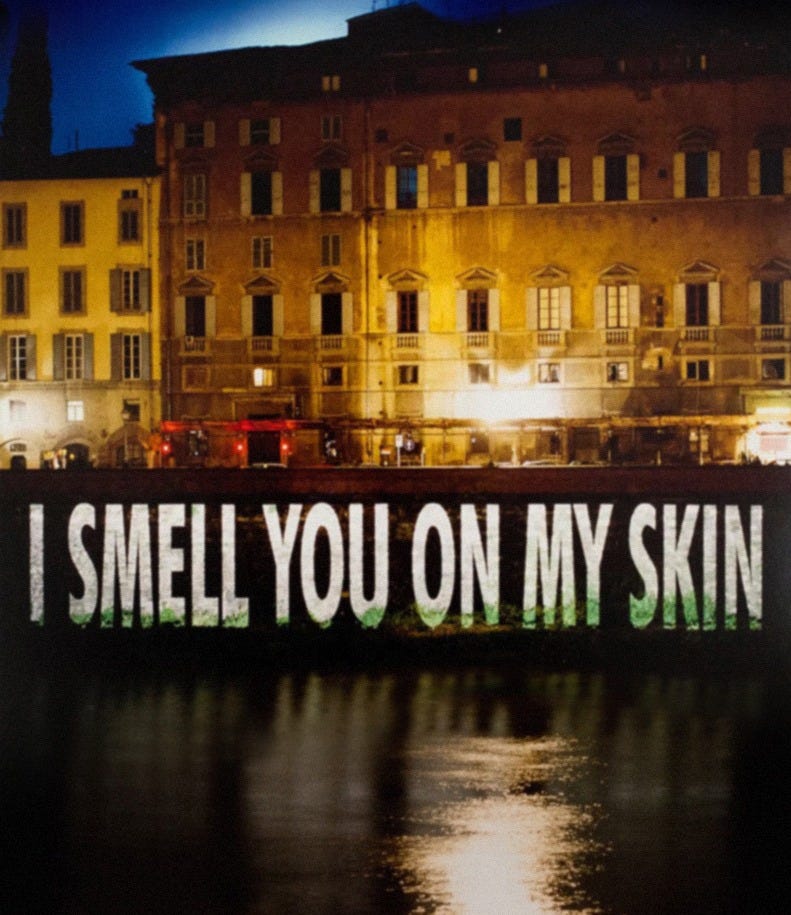 Did you know Helmut Lang's 2000 fragrance campaign featured Jenny