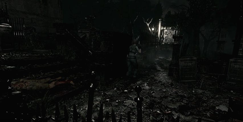 Cemetery behind the hall | Resident Evil Wiki | Fandom