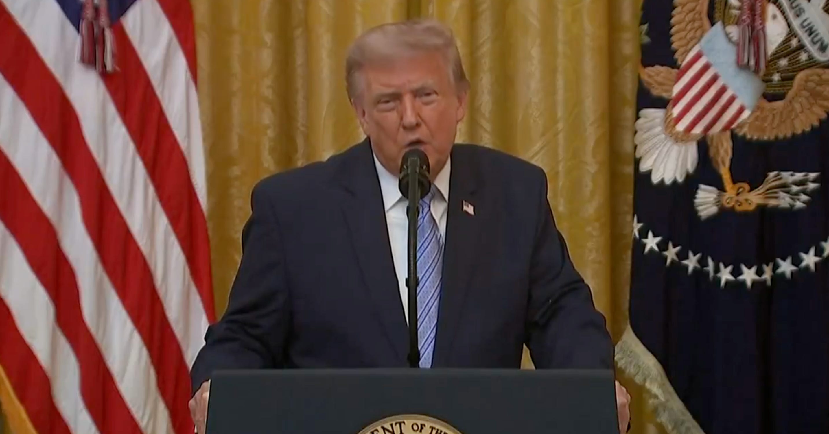 BREAKING: Unhinged Trump Pushes Debunked Election Claims In Primetime