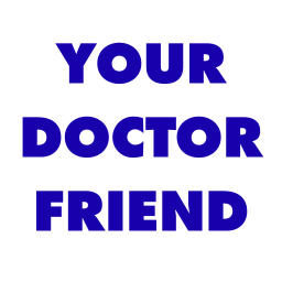 Your Doctor Friend by Mara Gordon  logo