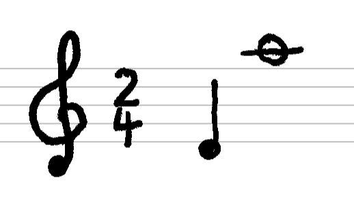 Ledger lines, by Terry Freedman