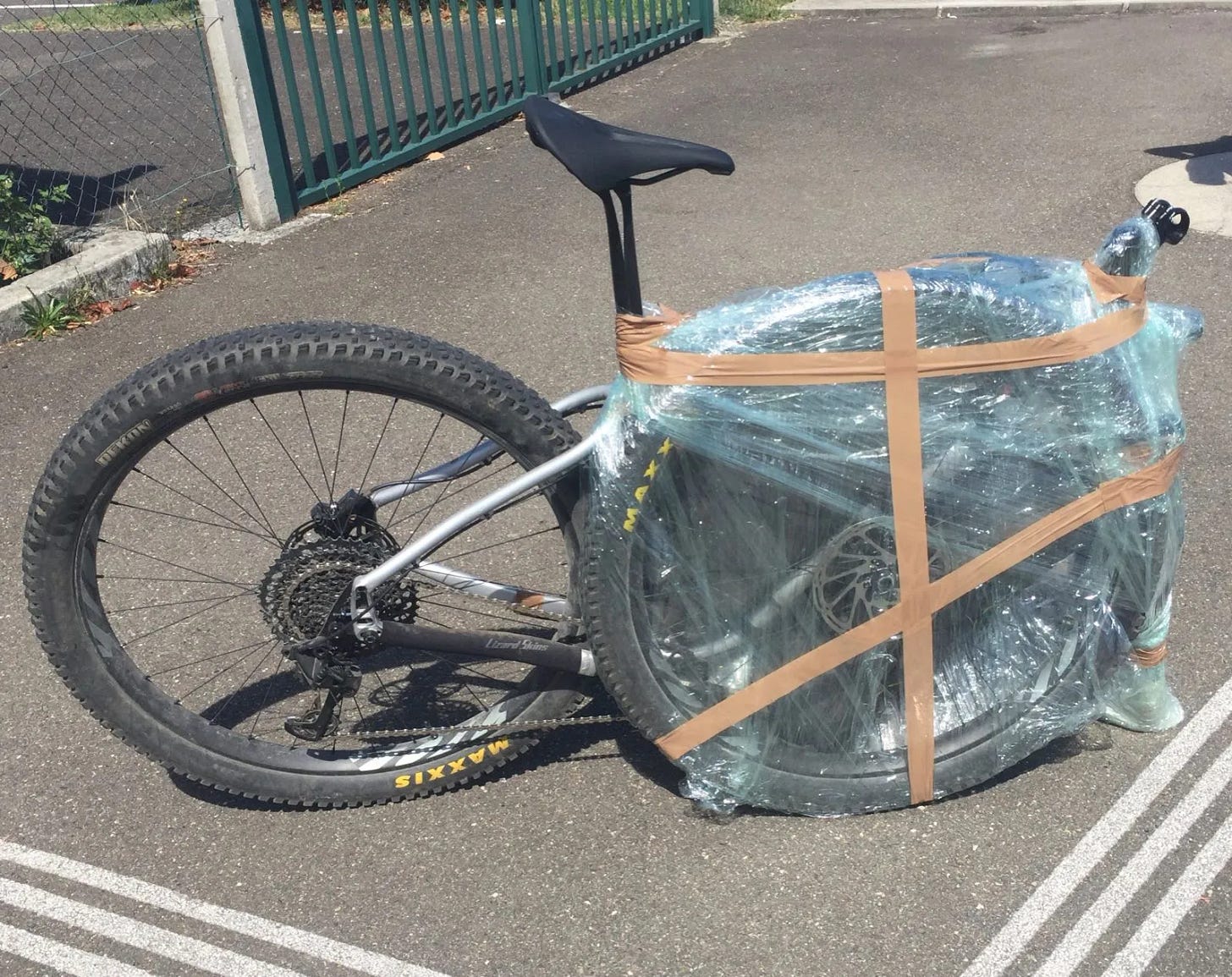 Vélo emballé Vélo emballé