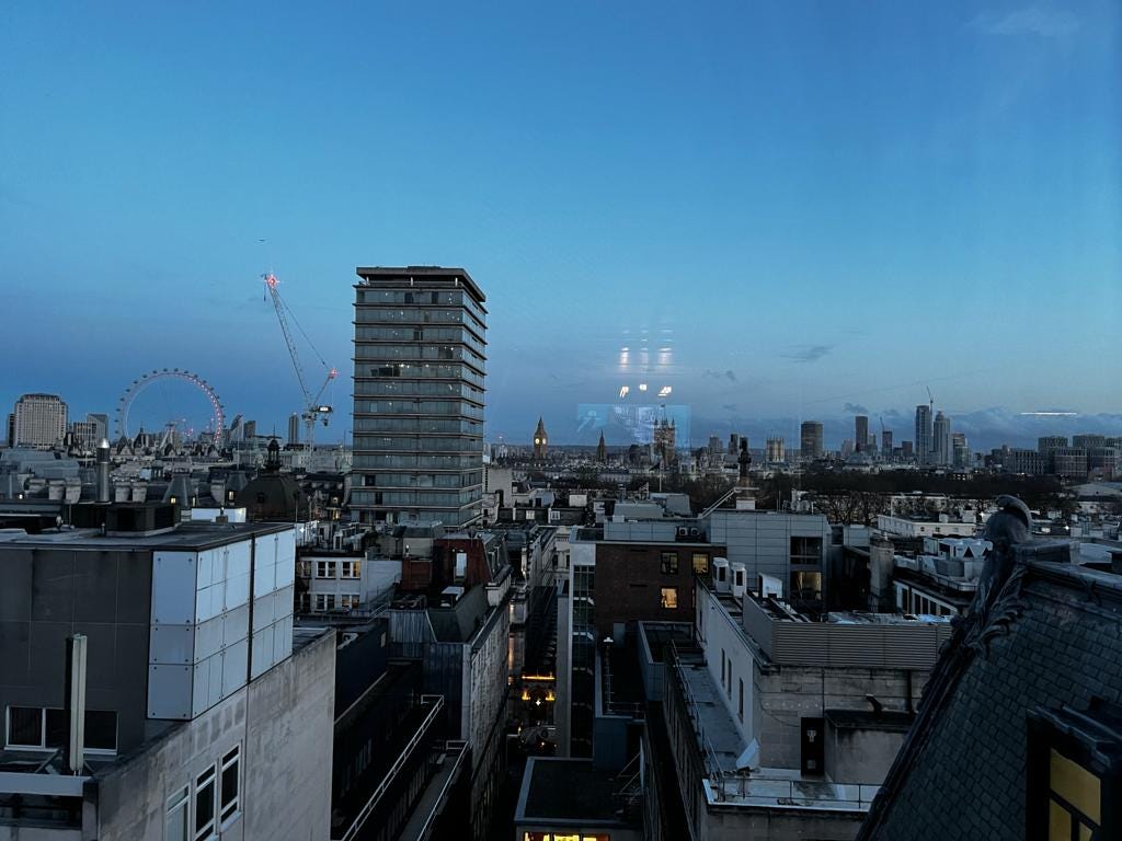 An image of the London skyline