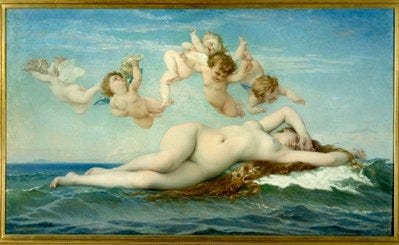 Birth of Venus by Alexandre Cabanel: Buy fine art print