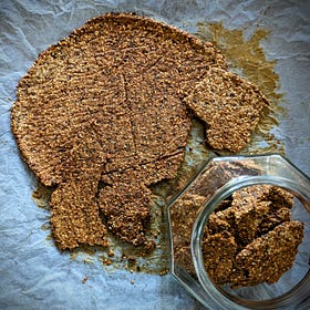 Crunchy Seedy Crackers