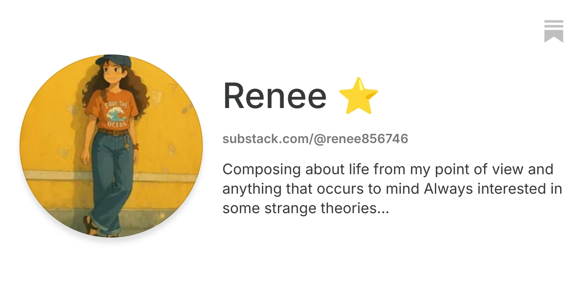 Renee ⭐️ | Substack