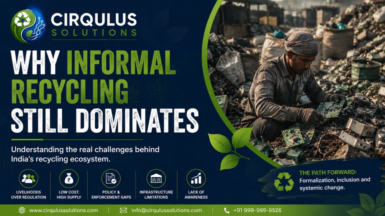 Why Informal Recycling Still Dominates India's Waste Management Ecosystem