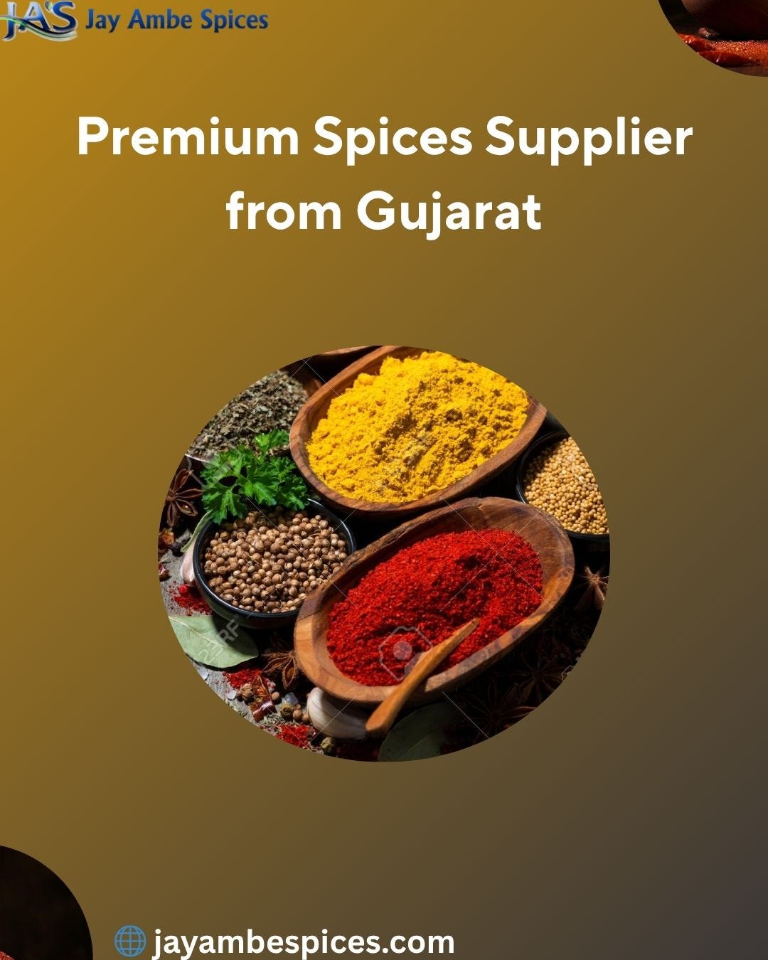 Premium Spices Suppliers from Gujarat | Pure & Fresh Quality Spices