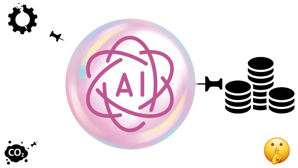 AI bubble bursting technology RAG Agentic PID CO2 carbon dioxide drawdown money finance data centres