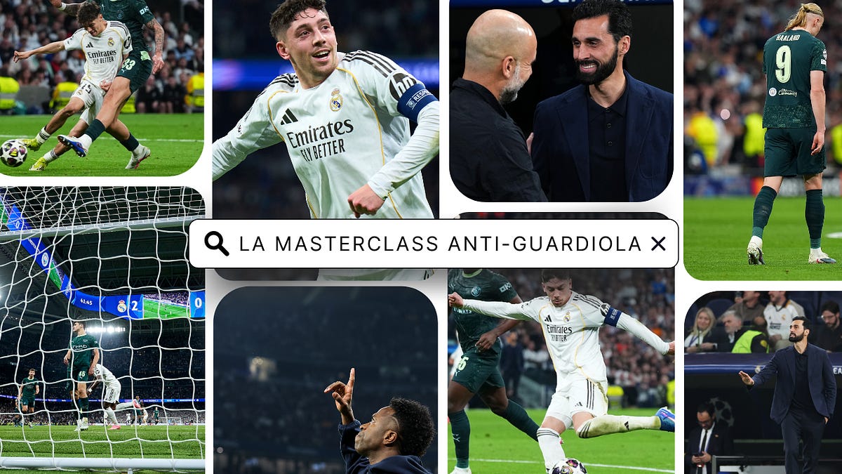 La masterclass "anti-Guardiola" de Arbeloa