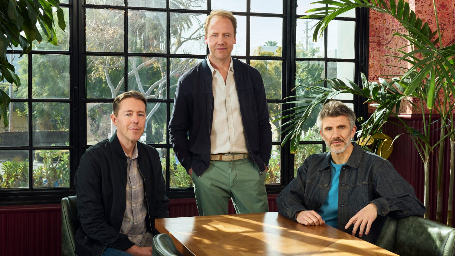 Downtown’s CEO Pieter van Rijn (middle) was appointed the Chief Operating Officer and will report to Virgin’s co-CEOs JT Myers (left) and Nat Pastor (right). Story by Vinyl Culture.