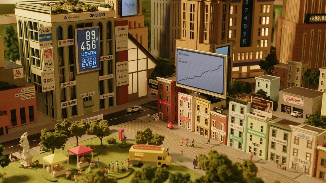 Stripe built a tiny city to visualize its big impact on the global economy  - Ad Age