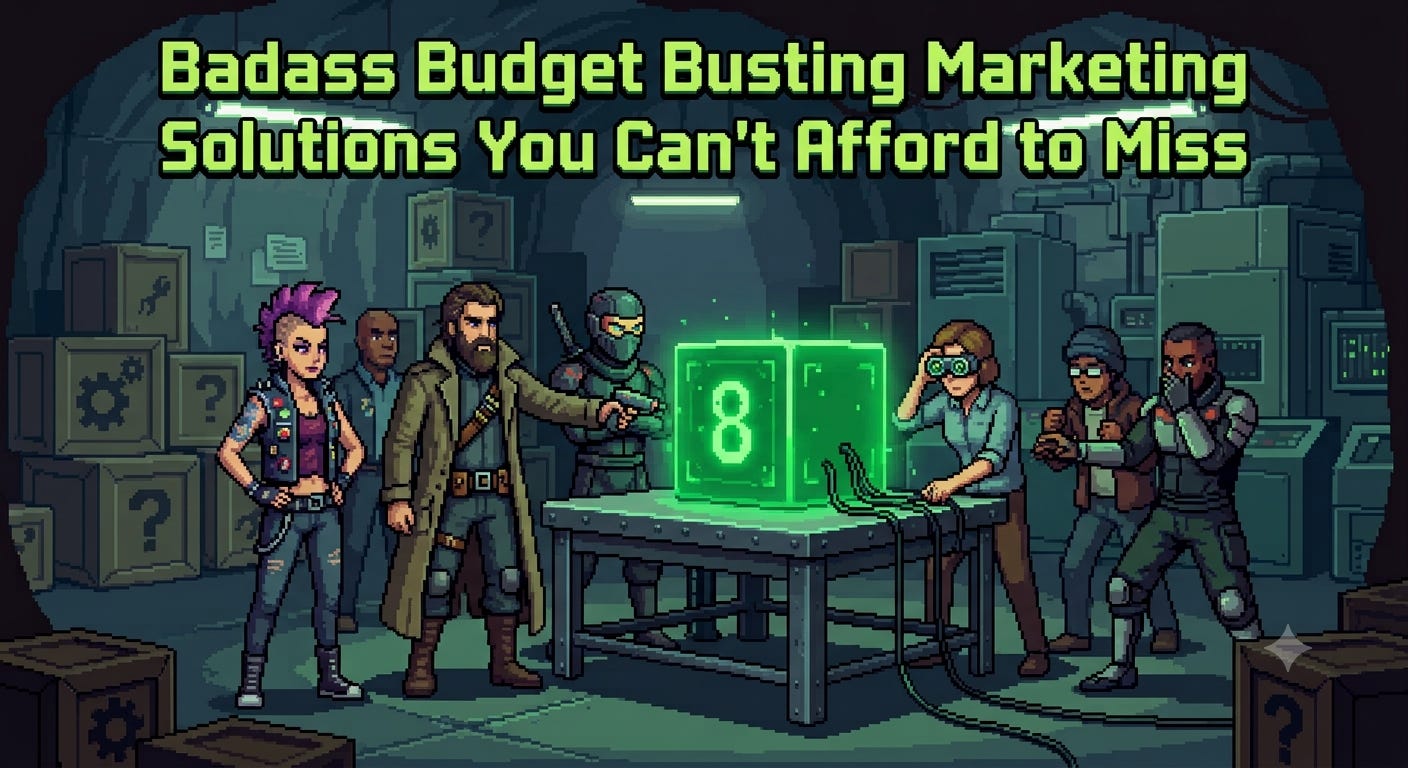 8 Badass Budget Busting Marketing Solutions You Can't Afford to Miss