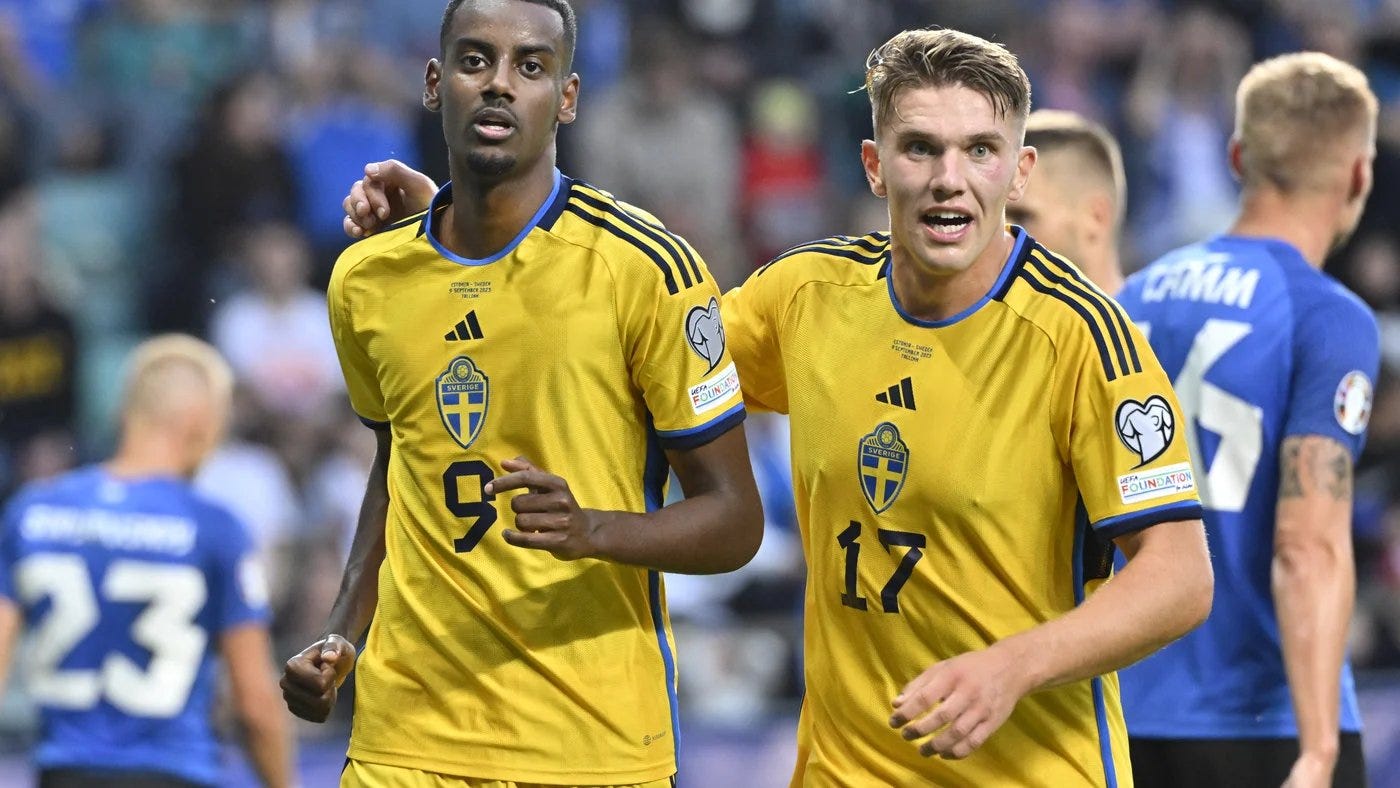 🇸🇪 on X: "3' Viktor Gyökeres with the goal, Alexander Isak with the  assist. 48' Alexander Isak with the goal, Viktor Gyökeres with the assist.  What a duo. https://t.co/FzVGGMeVz4" / X