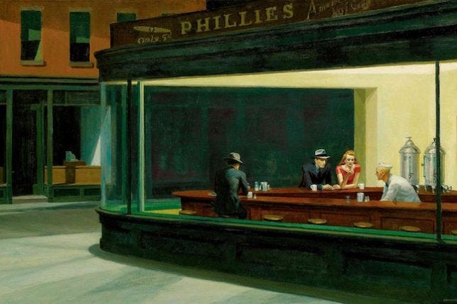 Artwork Analysis: Nighthawks by Edward Hopper - Artsper Magazine