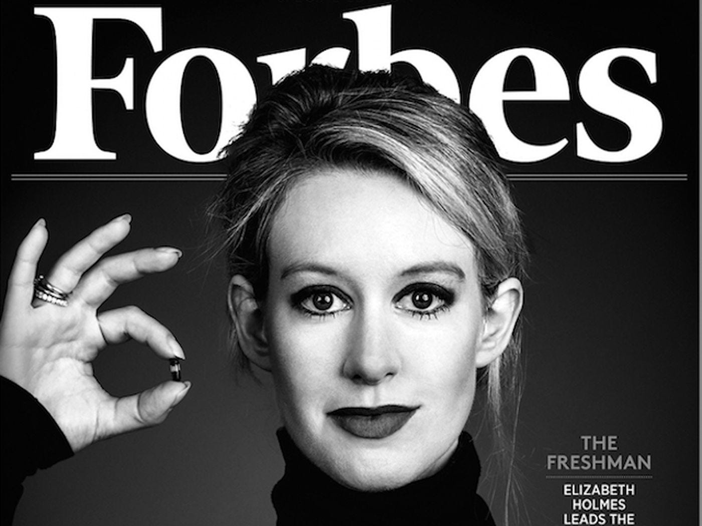 Theranos CEO Elizabeth Holmes's Five Best Cover Story Appearances, Ranked -  Vox