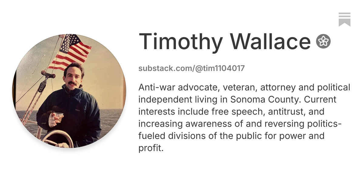 Timothy Wallace | Substack