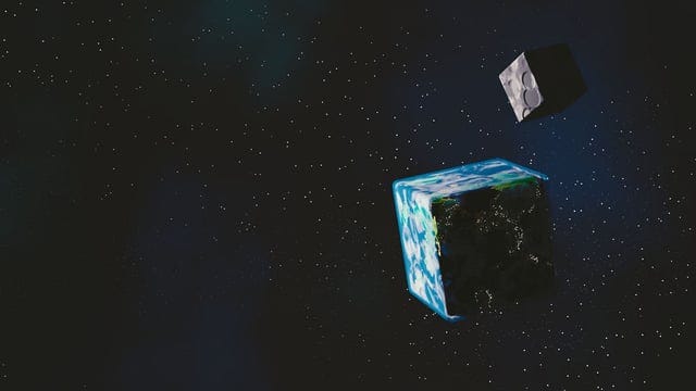 View of the Minecraft world from space. Thoughts? : r/Minecraft