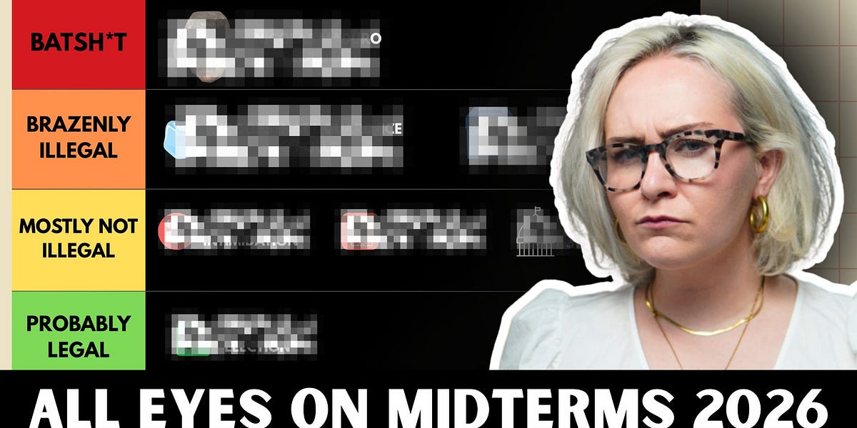 Midterm Ranking Ranking Possible 2026 Midterm Scenarios From Least To Most Illegal