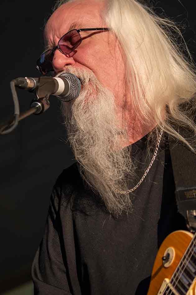 A.A. Bottom performs in Bud Daniel Park, Wichita Falls / photos by Troy Larson