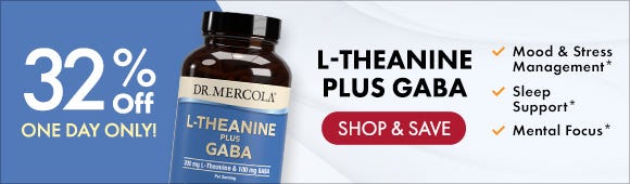 Get 32% Off on L-Theanine plus GABA