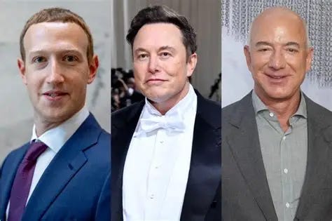 Image result for picture of republican tech billionaires