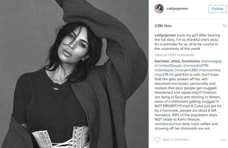 caitlyn jenner on kim kardashian robbery caitlyn jenner on kim kardashian robbery