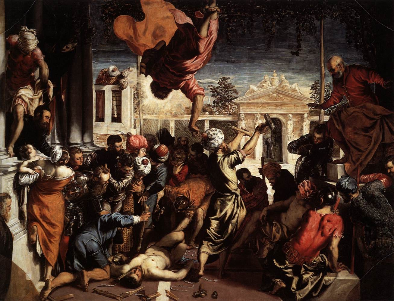 The Miracle of St Mark Freeing the Slave by TINTORETTO The Miracle of St Mark Freeing the Slave by TINTORETTO