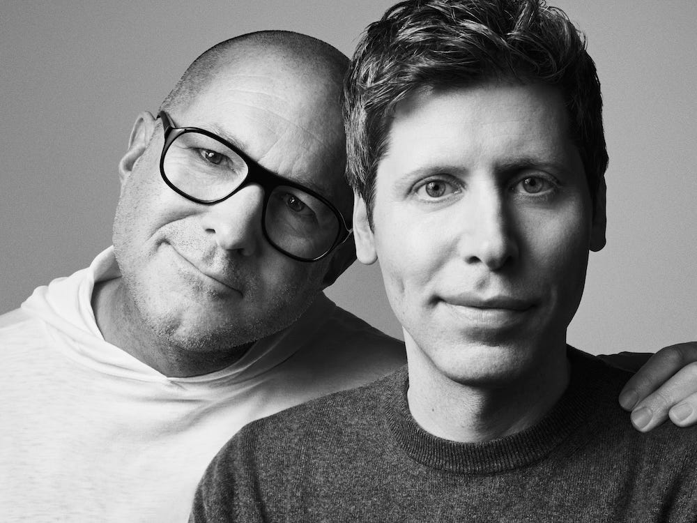 Sam Altman and Jony Ive Sam Altman and Jony Ive