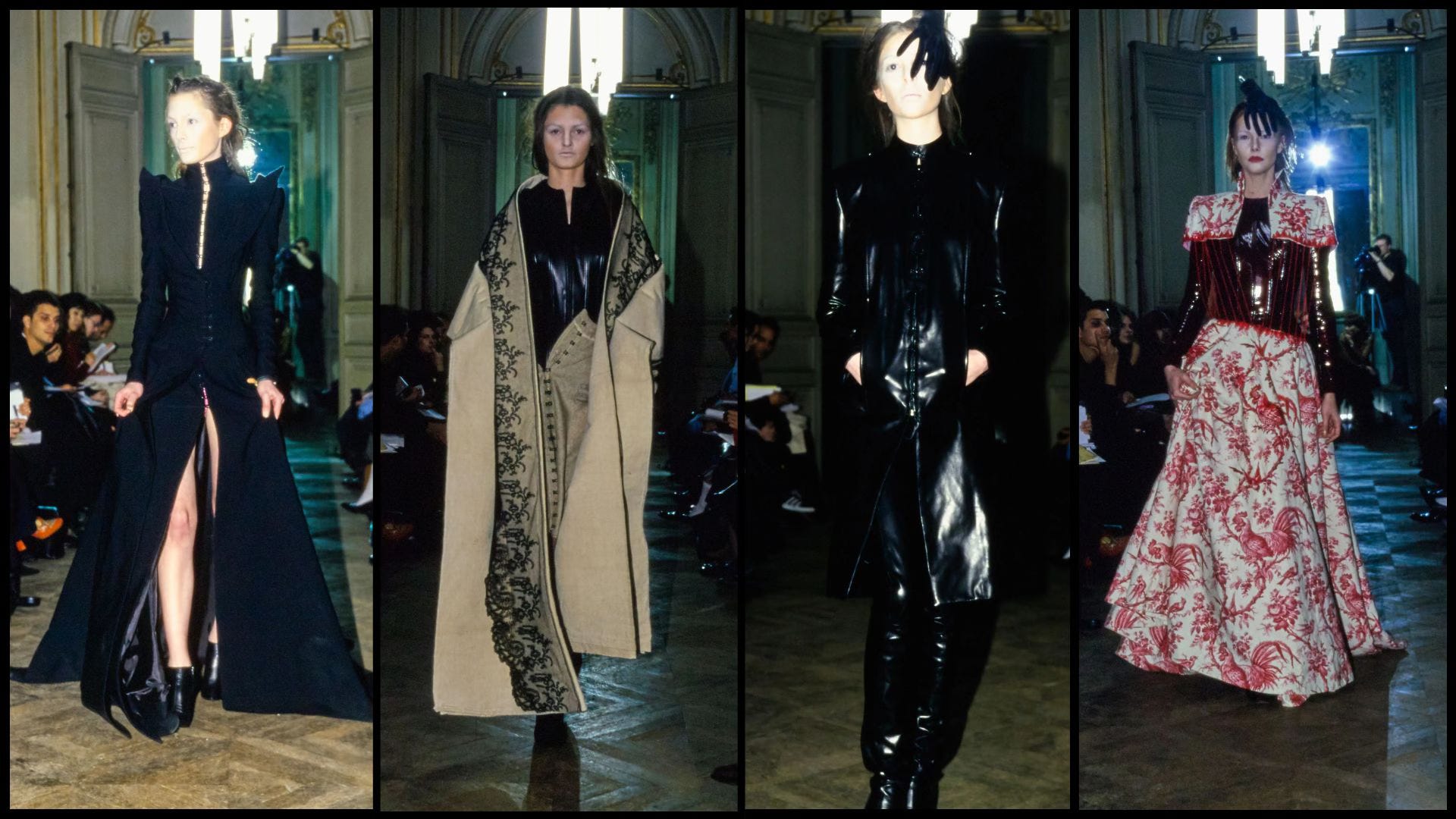 Review the Runway: Olivier Theyskens's 1998 Fall Collection