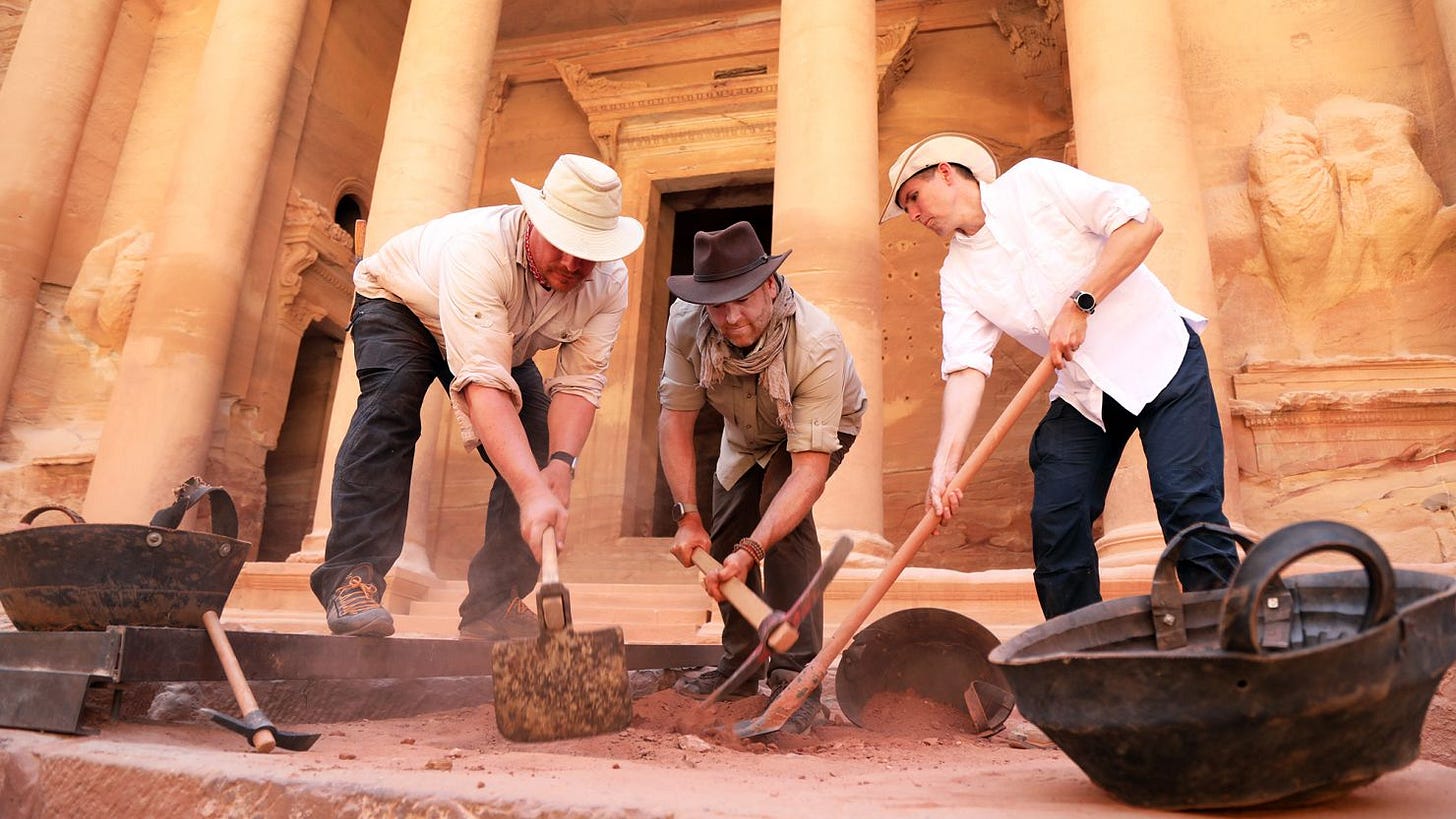 Tomb filled with skeletons found underneath the Treasury in Petra | CNN