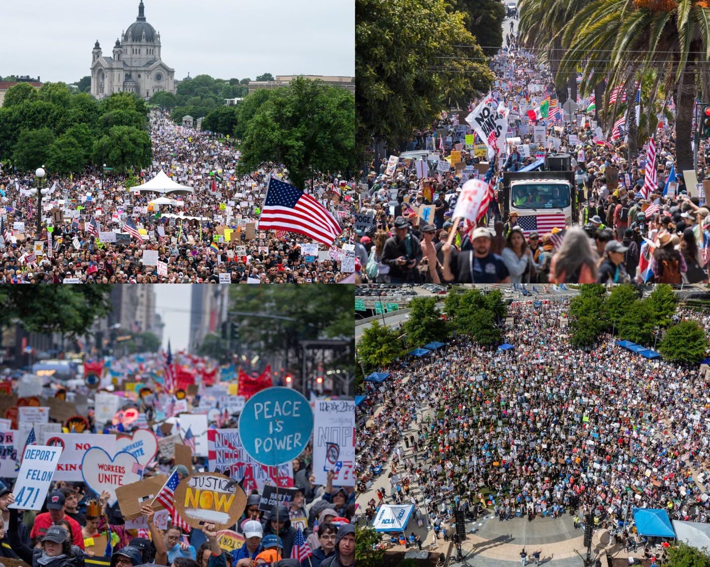 A collage of a crowd of people

AI-generated content may be incorrect.