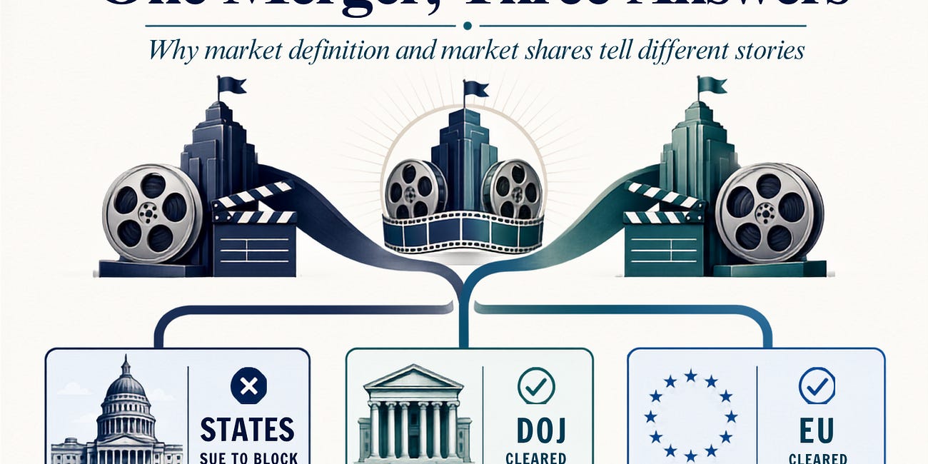 One Merger, Three Answers