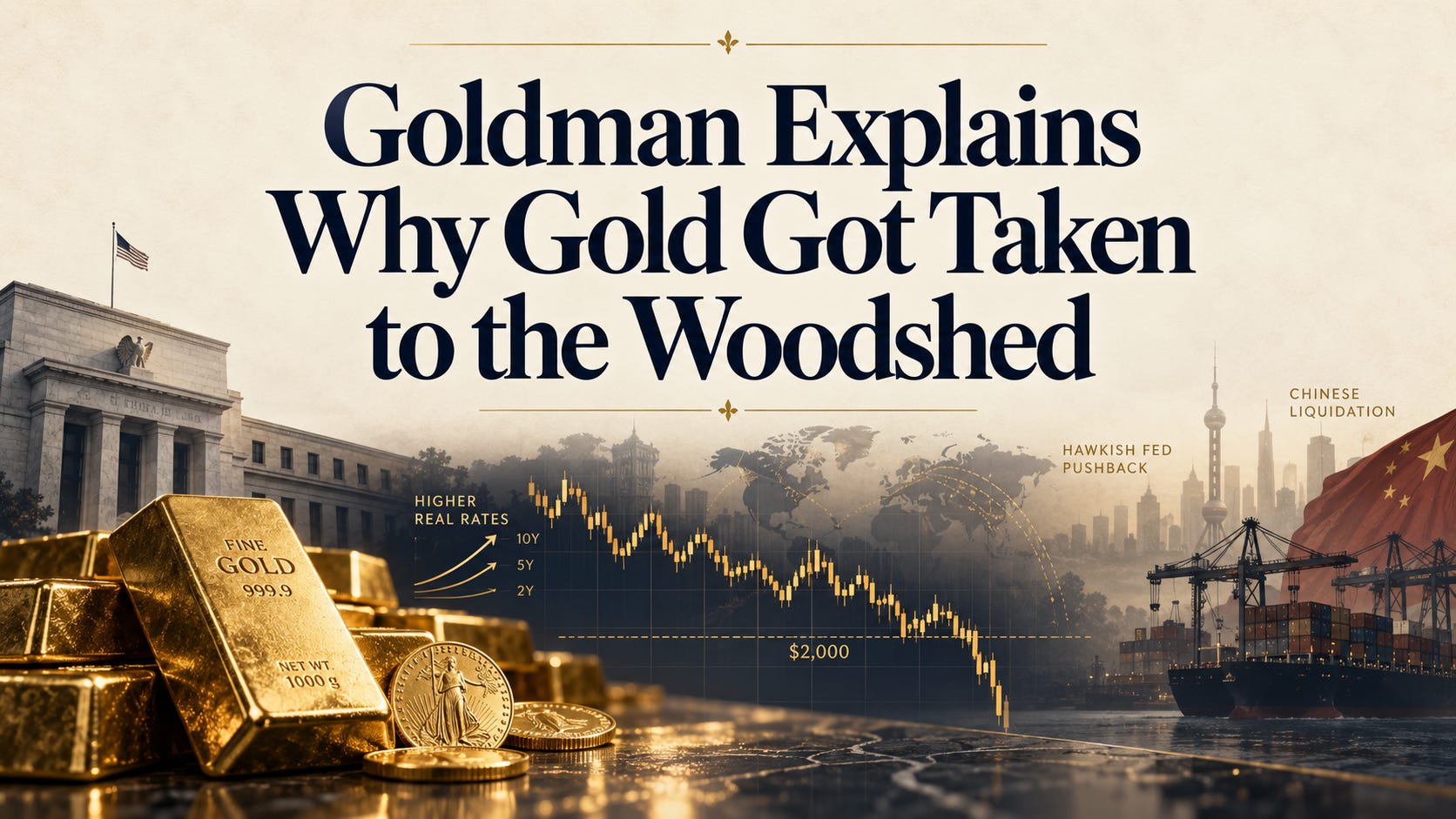Fed Rate Hikes & Hormuz Crisis Crash Gold Prices 3-4% | Cross-Border Seller Impact