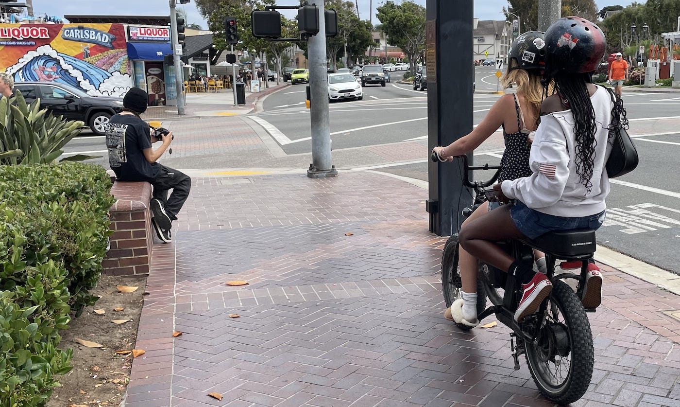 The Carlsbad Traffic Safety and Mobility Commission will discuss whether to recommend age limits on e-bike riders in the city during its Sept. 16 meeting. File photo The Carlsbad Traffic Safety and Mobility Commission will discuss whether to recommend age limits on e-bike riders in the city during its Sept. 16 meeting. File photo