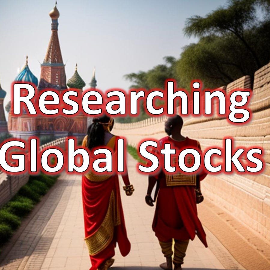 Researching Global Stocks