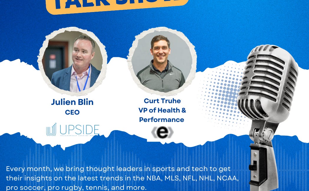 🎙️ Upside Video Chat with Curt Truhe, VP of Health & Performance, Excel Sports Management, a Leading Sports Agency. 