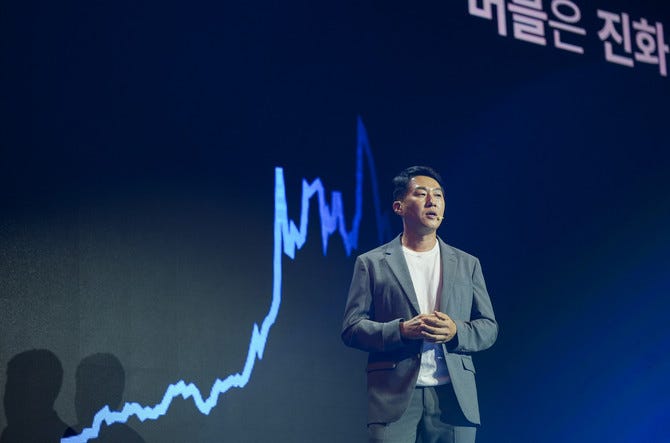 두나무, UDC 2025서 K-미래 금융 비전 제시…웹3 인프라 기와 공개 두나무, UDC 2025서 K-미래 금융 비전 제시…웹3 인프라 기와 공개