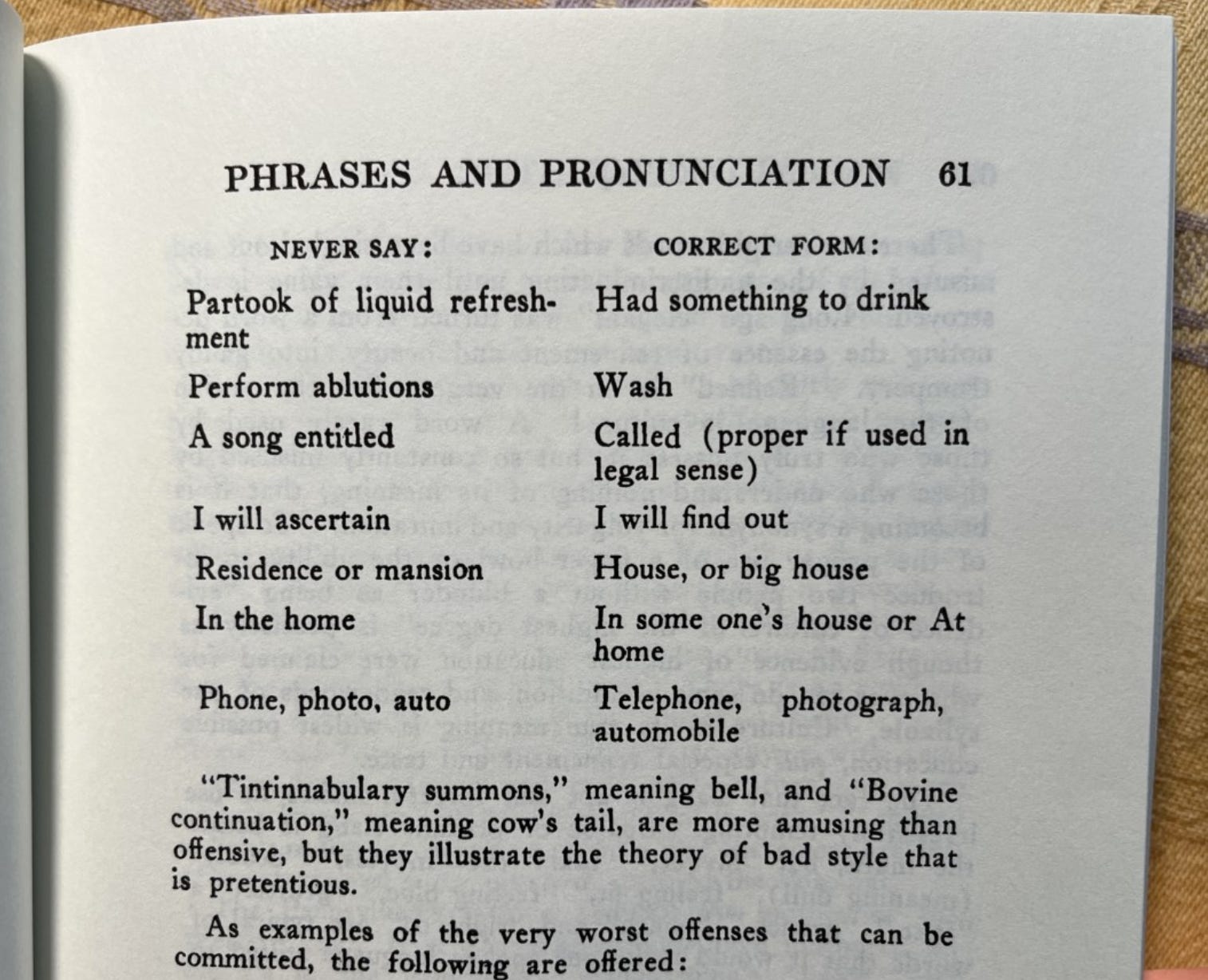 Social Etiquette Examples