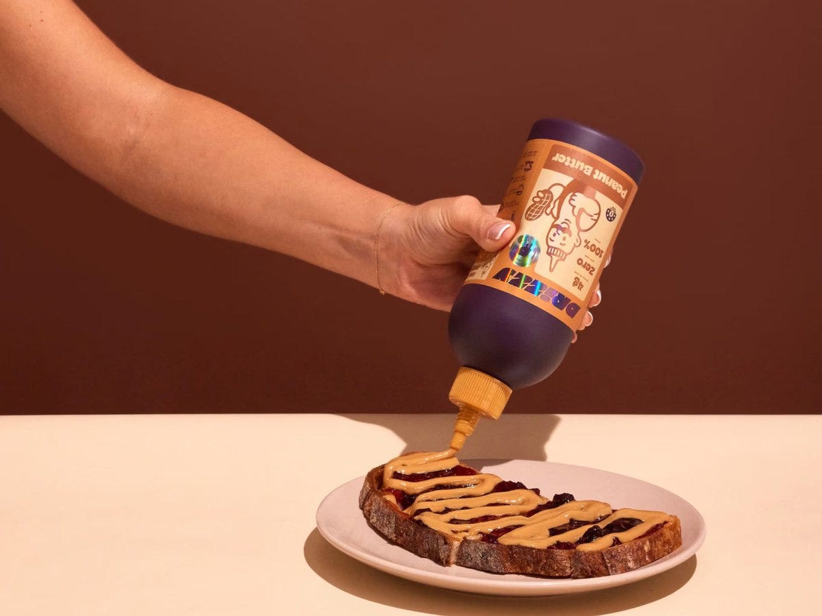 Drizzy, an Australian brand that put peanut butter in a handy squeeze  bottle, officially opened pre-orders yesterday. Website link below 👇
