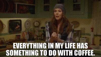 YARN | Everything in my life has something to do with coffee. | Gilmore  Girls: A Year in the Life S01E04 Fall | Video gifs by quotes | a1d8a504 | 紗