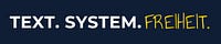 Text. System. Freiheit.