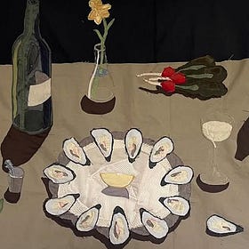 Art Snack: Andrew Pierce Scott’s Textile Tabletops