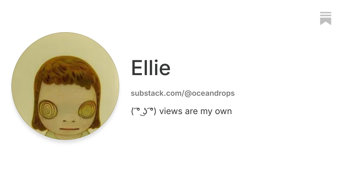 Ellie | Substack