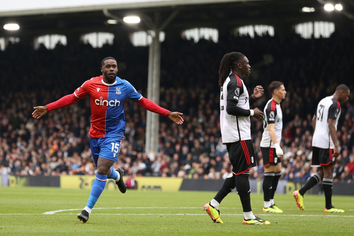 Fulham 1-1 Crystal Palace: Jeffrey Schlupp scores late wonder goal in  London derby | Evening Standard