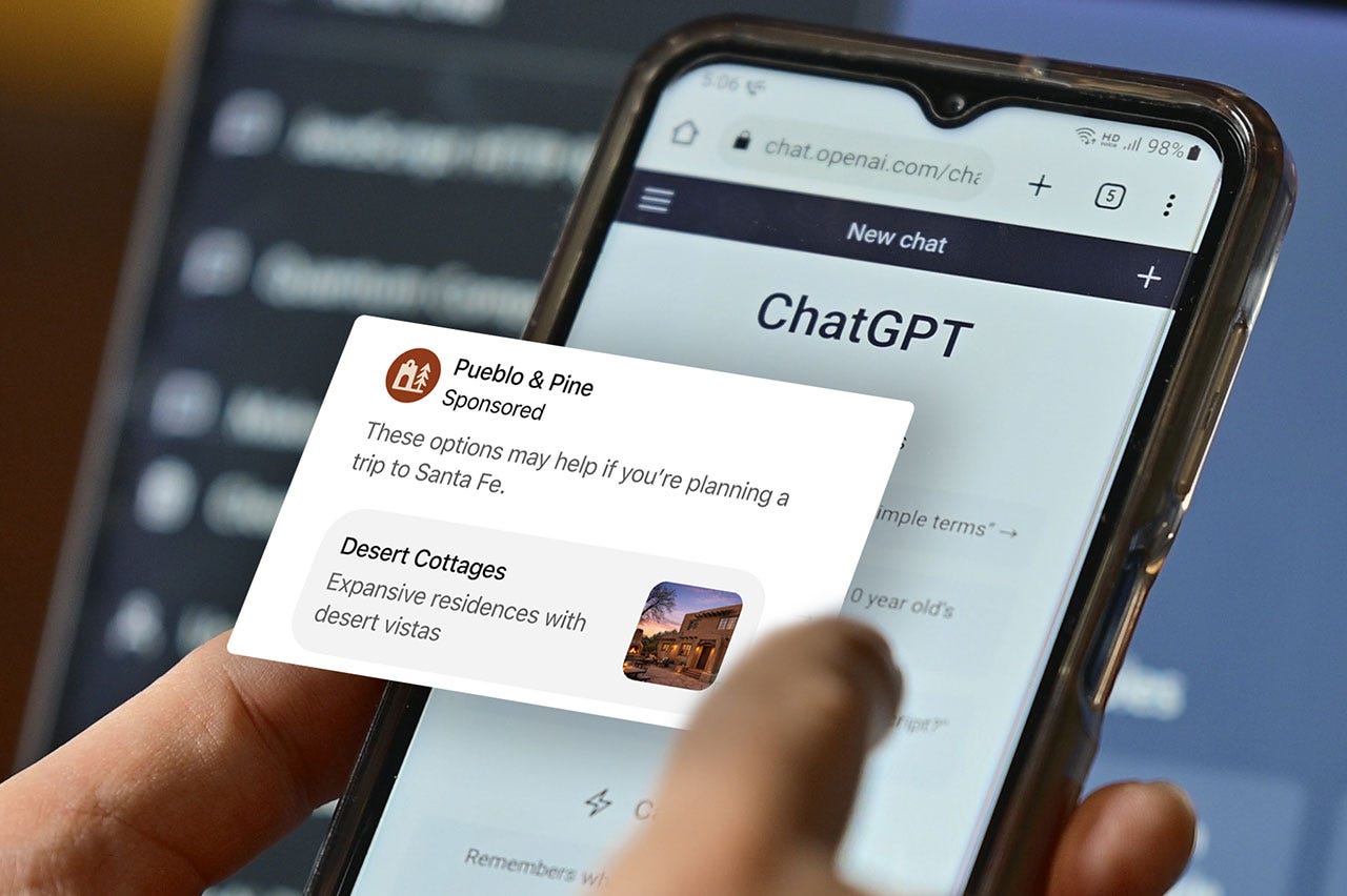 ChatGPT começa os testes com anúncios no Brasil ChatGPT começa os testes com anúncios no Brasil