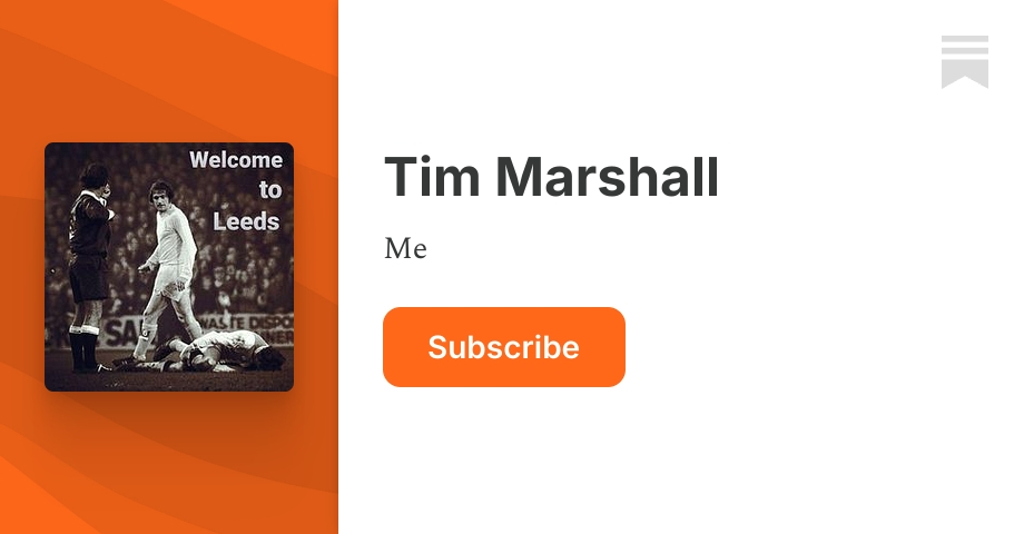 Tim Marshall | Substack